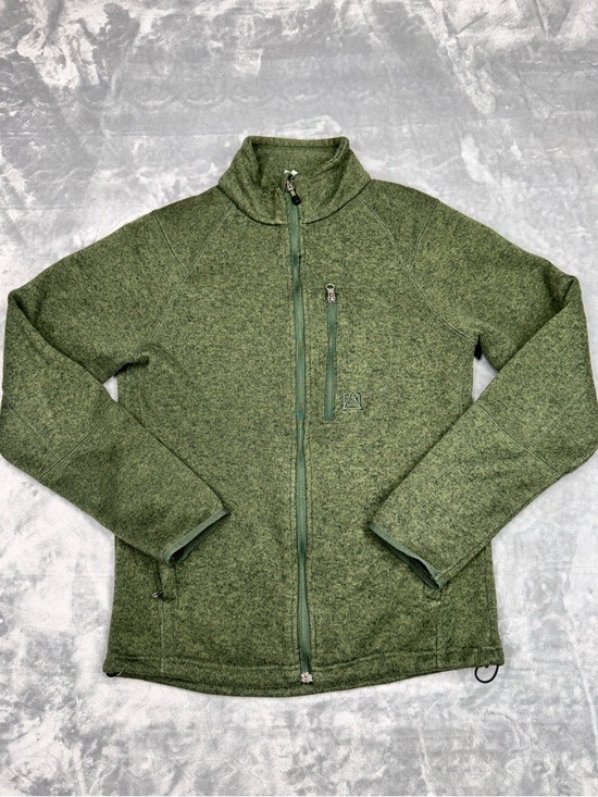 Avalanche Other - Avalanche Dark Green Zip-Up Sweater